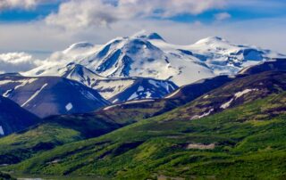 A view of the wilderness in King Salmon Alaska.